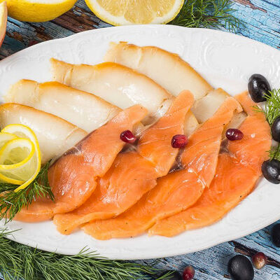 Рыбная тарелка Тевзи в Мушмула по цене 549