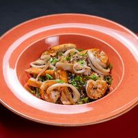 Соба с морепродуктами в Garicho