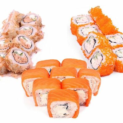 Для двоих в Выбери Суши Пицца по цене 1930 ₽