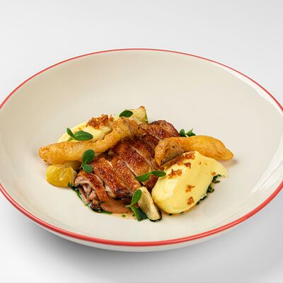 Запеченный цыпленок в Ketch Up по цене 810 ₽