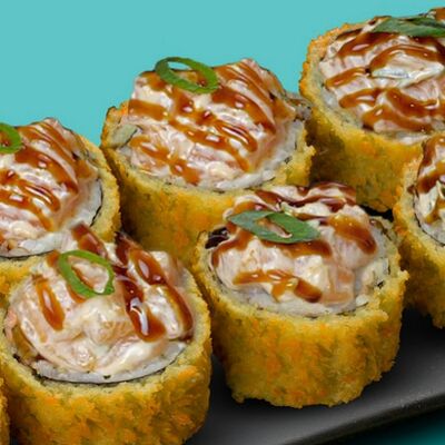 New Темпуран с лососем в О! Суши по цене 1620 ₽