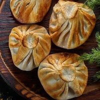 Хинкали жареныев Чанахи