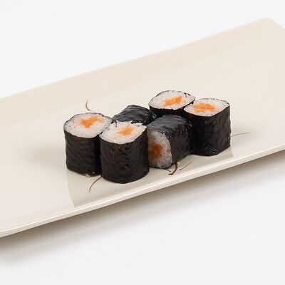 Мини-ролл с лососем в Sushi&wok по цене 339 ₽
