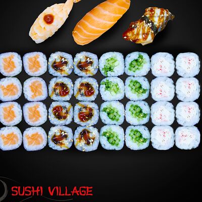 Ассорти из хосомакив Sushi Village по цене 1599 ₽