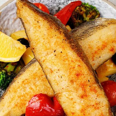 Стейк из палтуса в Sushi & More по цене 850 ₽