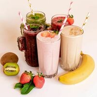 Клубничный коктейль веган Vegan в Green Life