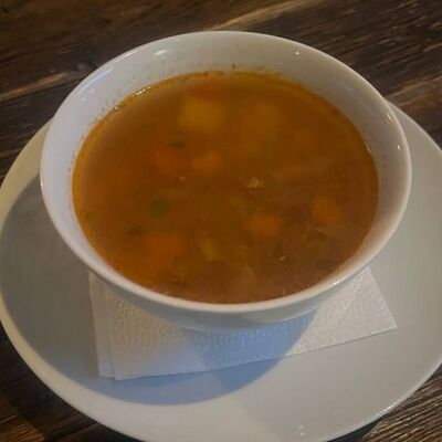 Суп-гуляш из чечевицы в Billy McDaniel по цене 180 ₽