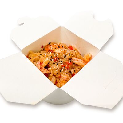 Рис с креветкой и ананасами в Фаст суши по цене 599 ₽