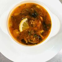 Суп Солянка в Кебаб-Хаус Али-Баба