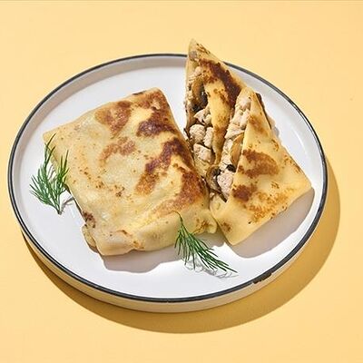 Блины с курицей и грибами в Pop Art Pizza по цене 378 ₽