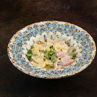 Фарфале с горошком и ветчиной в Город детей