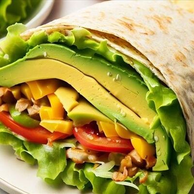 Фреш ролл с авокадо в PlutuS Resto Club по цене 450 ₽