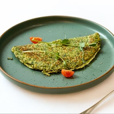 Шпинатный овсяноблин Light в The art cafe по цене 265 ₽