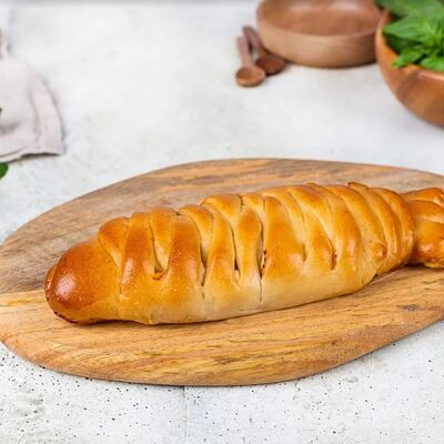 Расстегай русский с рыбкой в У Палыча. С пылу, с жару! по цене 302 ₽