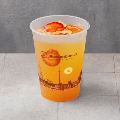 Лимонад Абрикос-клубничка в Шоколадница по цене 370 ₽