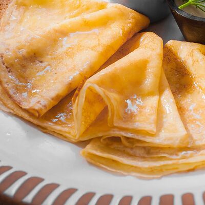 Блины с тремя видами мёда в Christian по цене 500 ₽