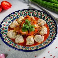 Пельмени по-уйгурски в Чайхана Узбекская Кухня