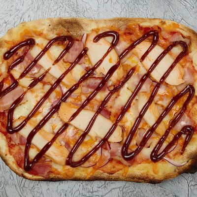 Римская пицца Цыпленок барбекю в 19 Лунка по цене 720 ₽