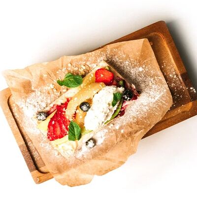 Чиабатта с клубникой в Вкусная миля по цене 350