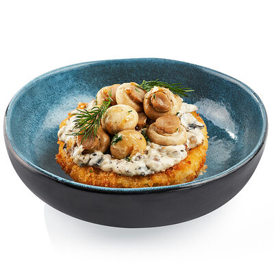 Шампиньоны на картофельном крокете в Ёрш по цене 280