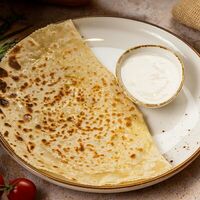 Кутаб с сыром в Чакапули