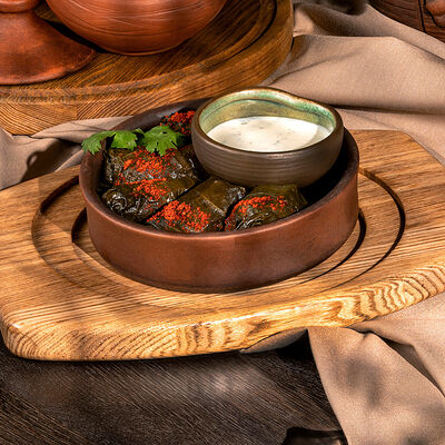 Долма в виноградных листьях в Аджикинежаль по цене 690 ₽