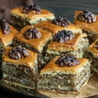 Пахлава с мёдом в Папаха