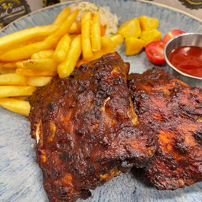 Ребра BBQ в Бар сан саныч по цене 1600 ₽