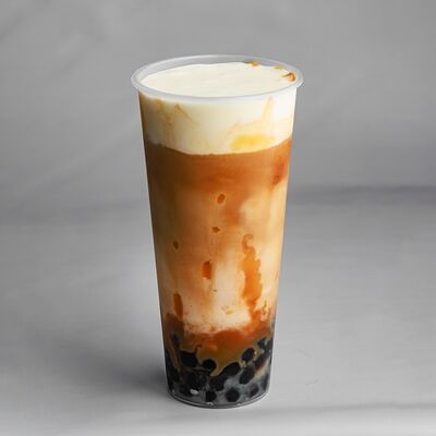 Banana bubble latte в Craft bubble по цене 399 ₽