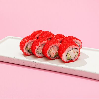 Калифорния с креветкой в Ихтус по цене 550 ₽