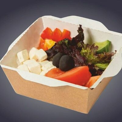 Салат Греческий в #ПЛОВ_ВКОРОБОЧКЕ по цене 2090 ₸