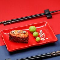 Запеченный гункан с креветкой в Sekai Суши