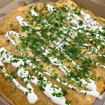 Чебупицца Красная рыба в Чебурек номер 1 по цене 690 ₽