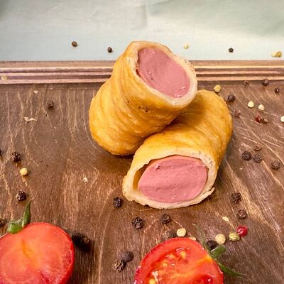 Сосиска в тесте в Донер Хаус по цене 160 ₽