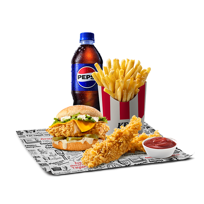 Мини Чизбургер Майо Бокс в KFC Sary Arka Almaty по цене 3040 ₸