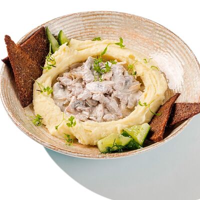 Бефстроганов из говядины в Песто Тесто по цене 830 ₽