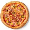 С ананасами, беконом и перцем халапеньо в Dens pizza по цене 560