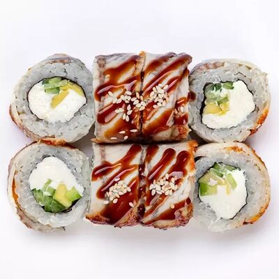 Филадельфия с угрём в Фиш таун по цене 704 ₽