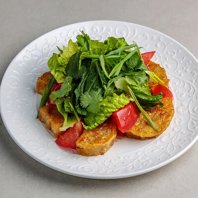 С жареными баклажанами в Mama ресторан по цене 630 ₽