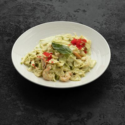 Паста с креветками и цукини в Асъядор по цене 650 ₽