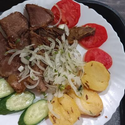 Баранина-джиз (жареная) в Шашлычная Одил по цене 750 ₽