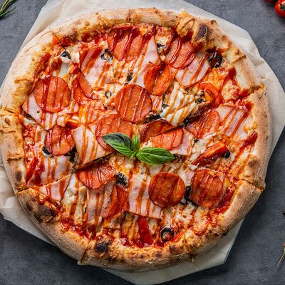 Мясная барбекю в Pizza Lavka по цене 789 ₽