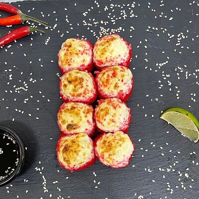 Запеченный с лососем в Ninja sushi по цене 540 ₽