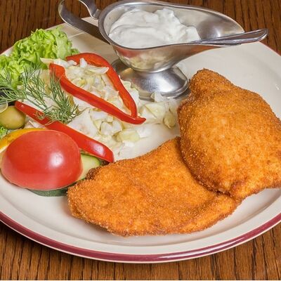 Жареные куриные грудки в Ведро Гвоздей по цене 685 ₽