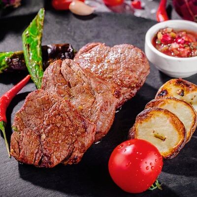 Шашлык из Говядины в Шашлычный Домик по цене 970 ₽