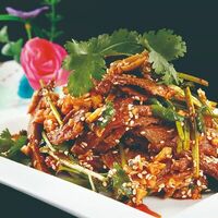 1006. Говяжье мясо с арахисом и перцем в Минутка
