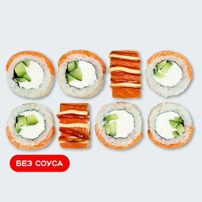 Филадельфия спайси в Суши Сет по цене 699 ₽