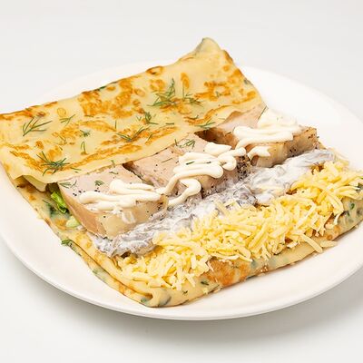 Блин большой с бужениной в БлинОК по цене 695 ₽