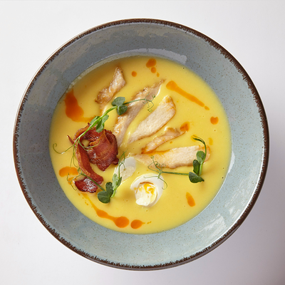 Крем-суп Пармантье в Слоёнка по цене 450 ₽