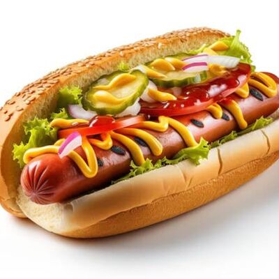 Хот-дог в Burger house по цене 250 ₽